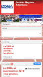 Mobile Screenshot of decines-meyzieu-athle.com